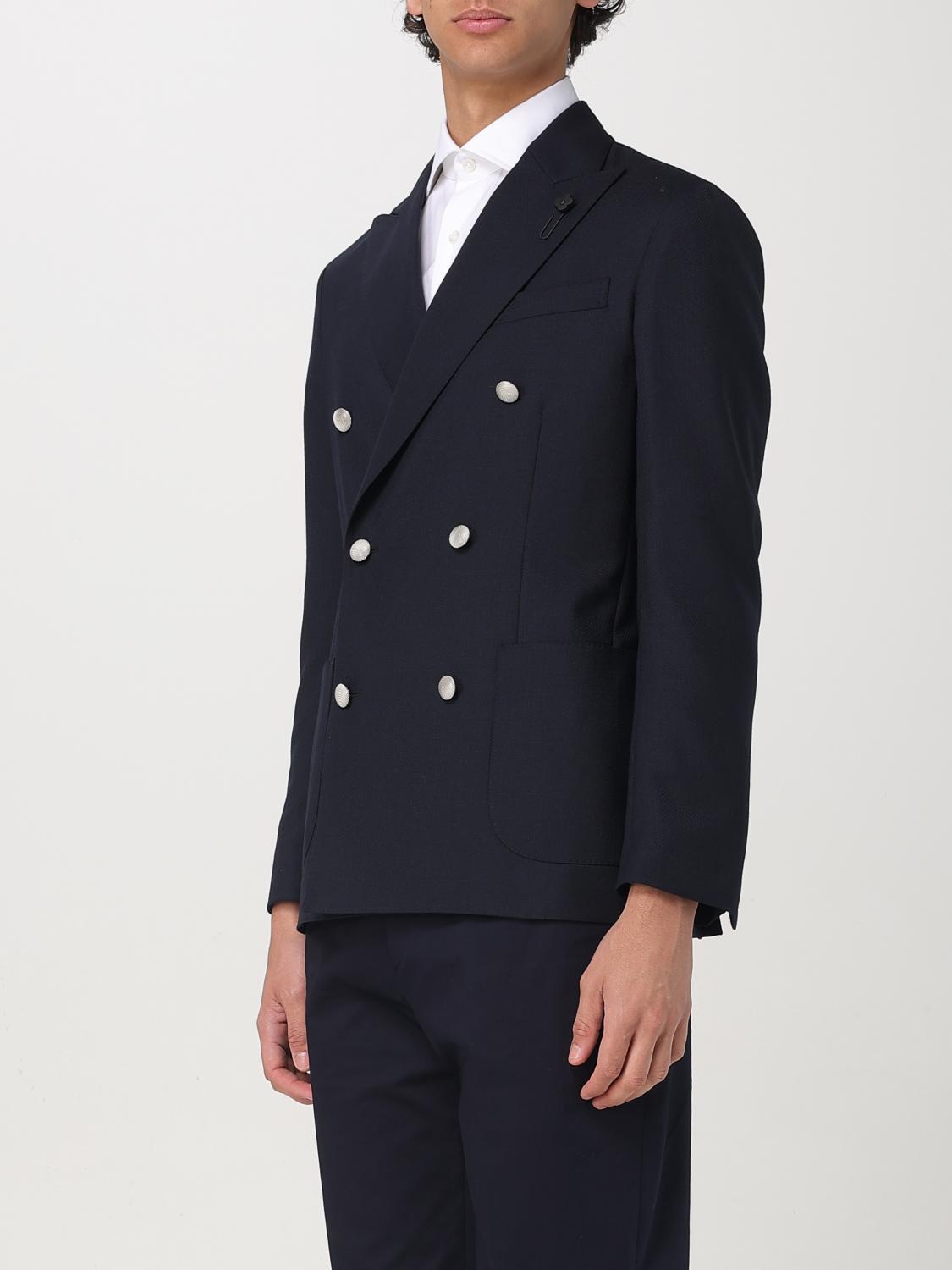 LARDINI BLAZER: Blazer homme Lardini, Bleu - Img 4
