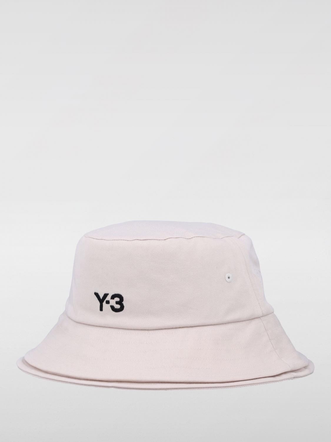 Y-3 HAT: Hat men Y-3, White - Img 1