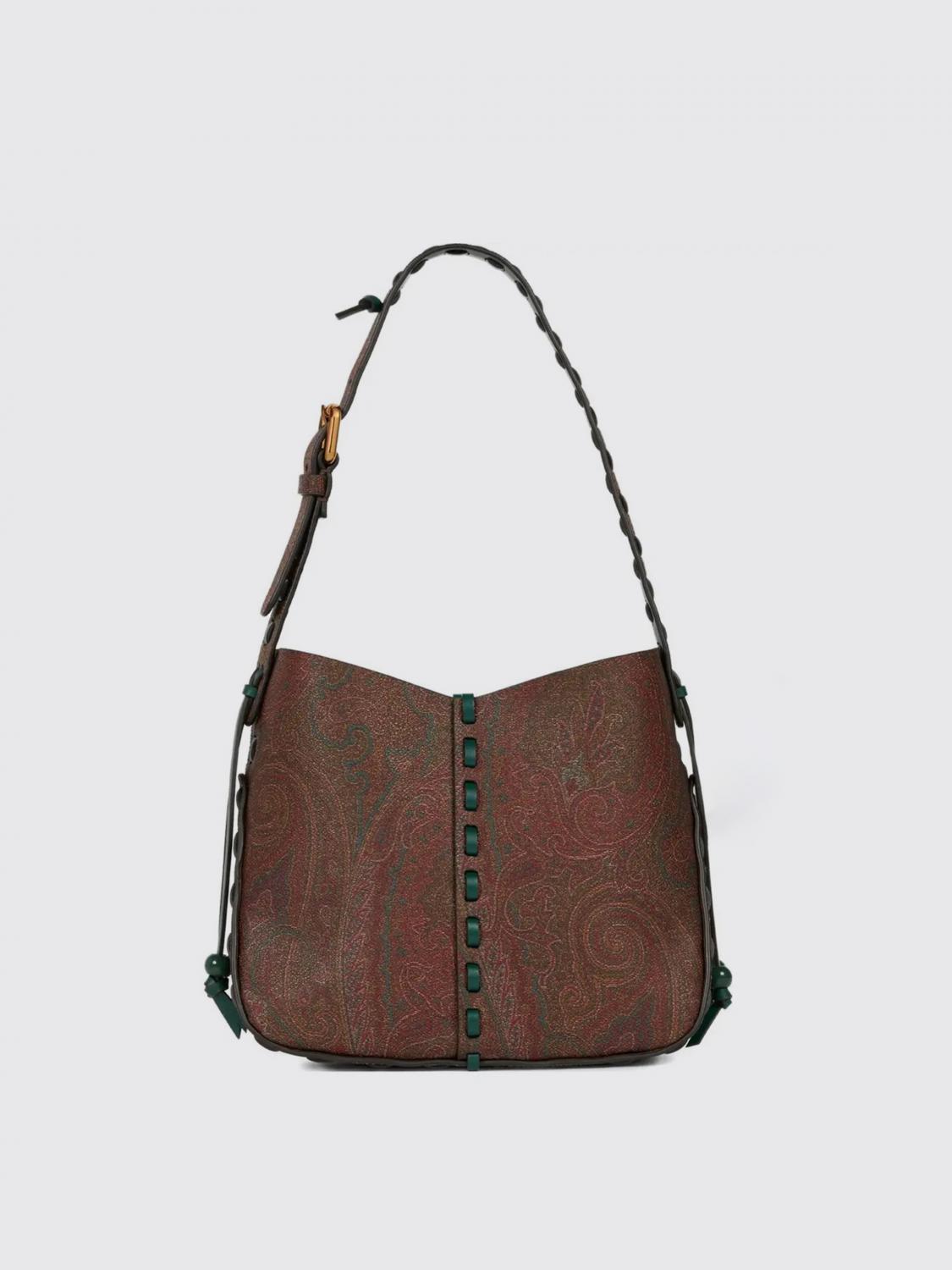 ETRO MINI BOLSO: Bolso de hombro mujer Etro, Marrón - Img 1