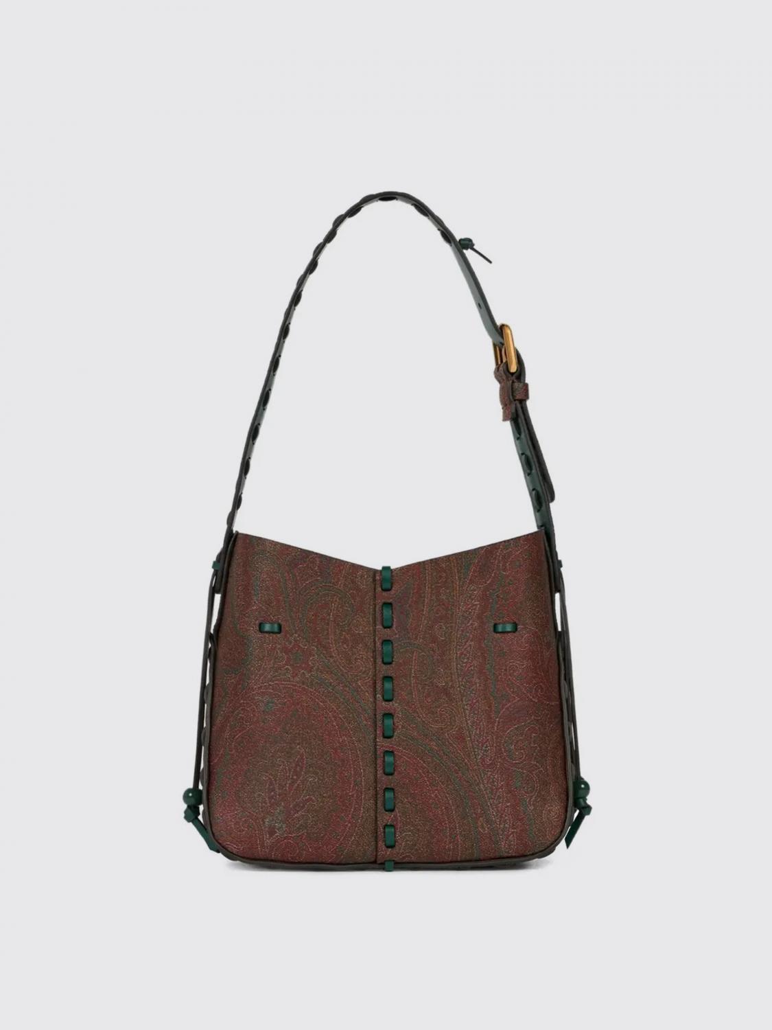 ETRO MINI BOLSO: Bolso de hombro mujer Etro, Marrón - Img 2