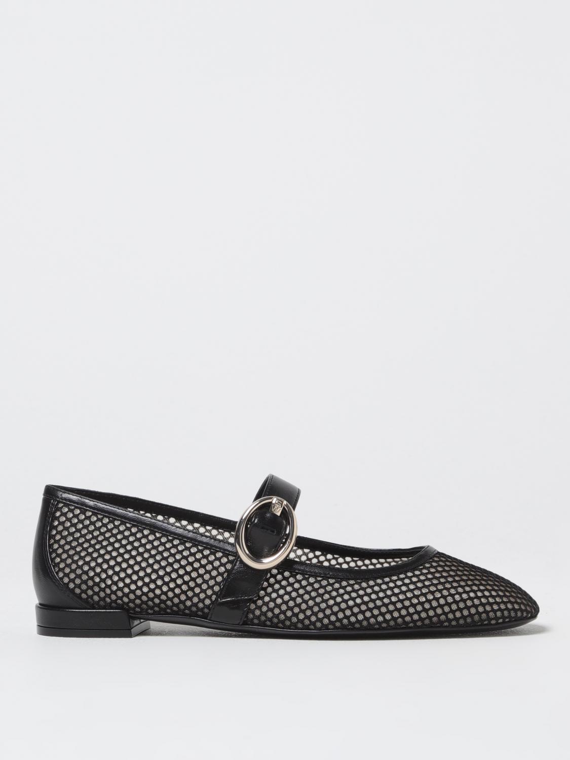 STUART WEITZMAN BALLERINE: Ballerina Stuart Weitzman in mesh e pelle , Naturale - Img 1