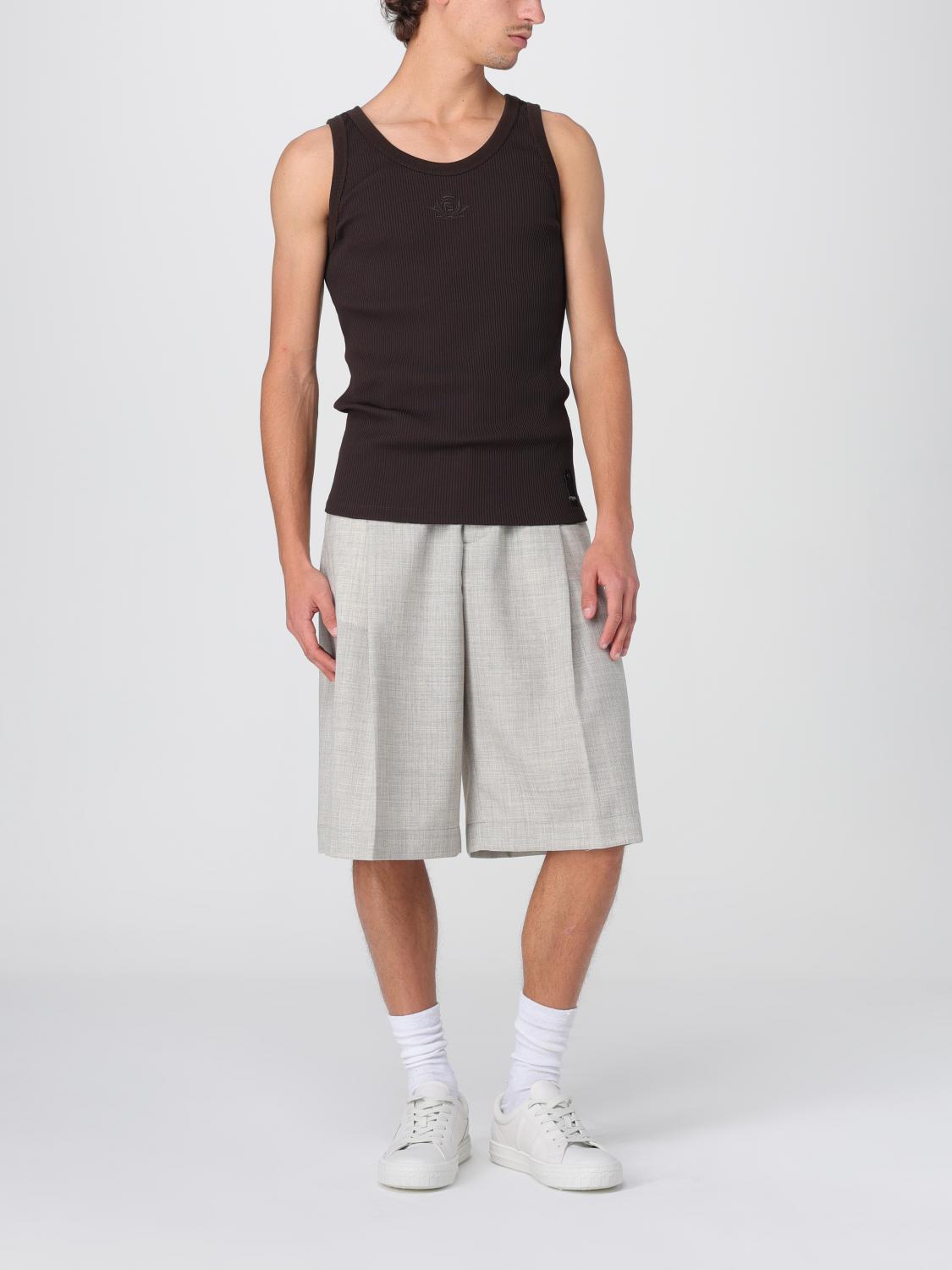 STUDIO NICHOLSON SHORTS: Shorts herren Studio Nicholson, Grau - Img 2