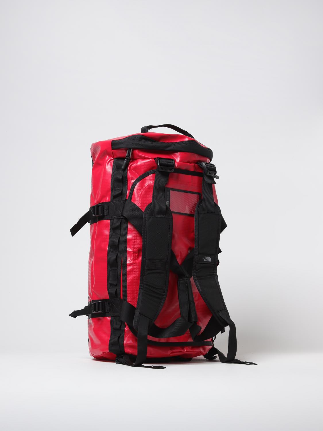 THE NORTH FACE VALIGIA: Borsone in poliestere riciclato The North Face, Rosso - Img 2