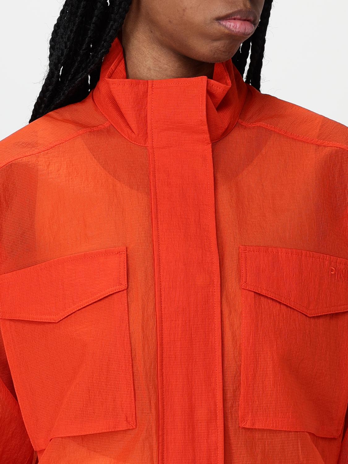 PINKO CHAQUETA: Chaqueta mujer Pinko, Naranja - Img 4