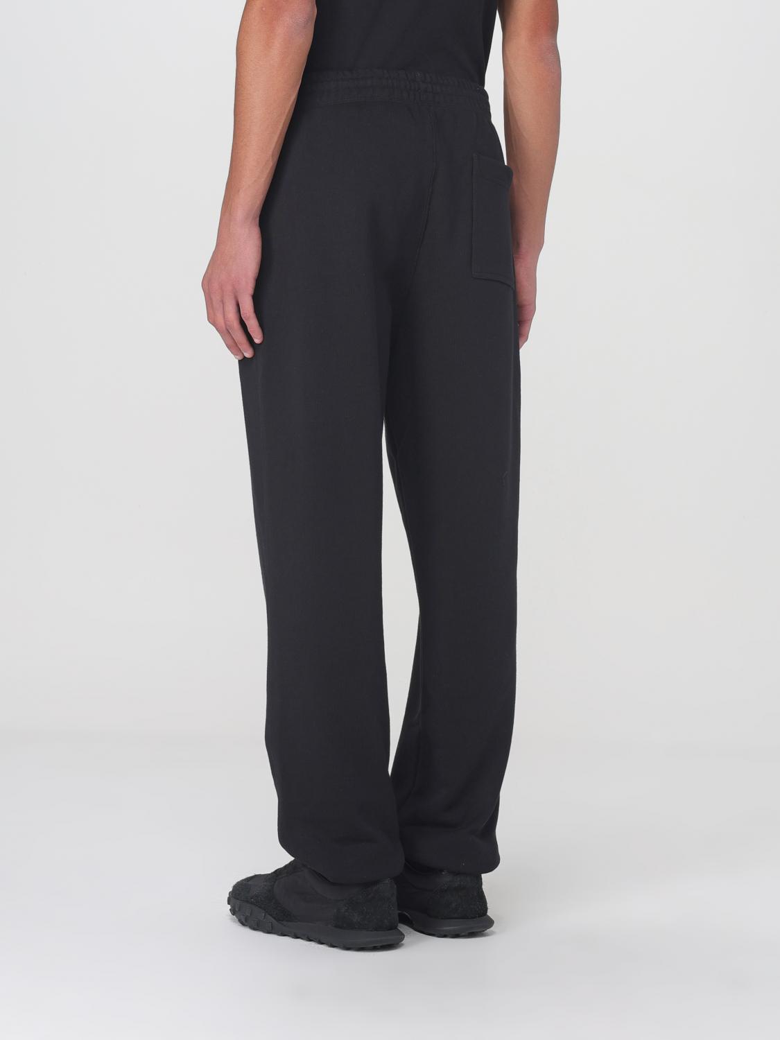 BURBERRY PANTALONI: Pantalone Burberry in cotone stretch , Nero - Img 2