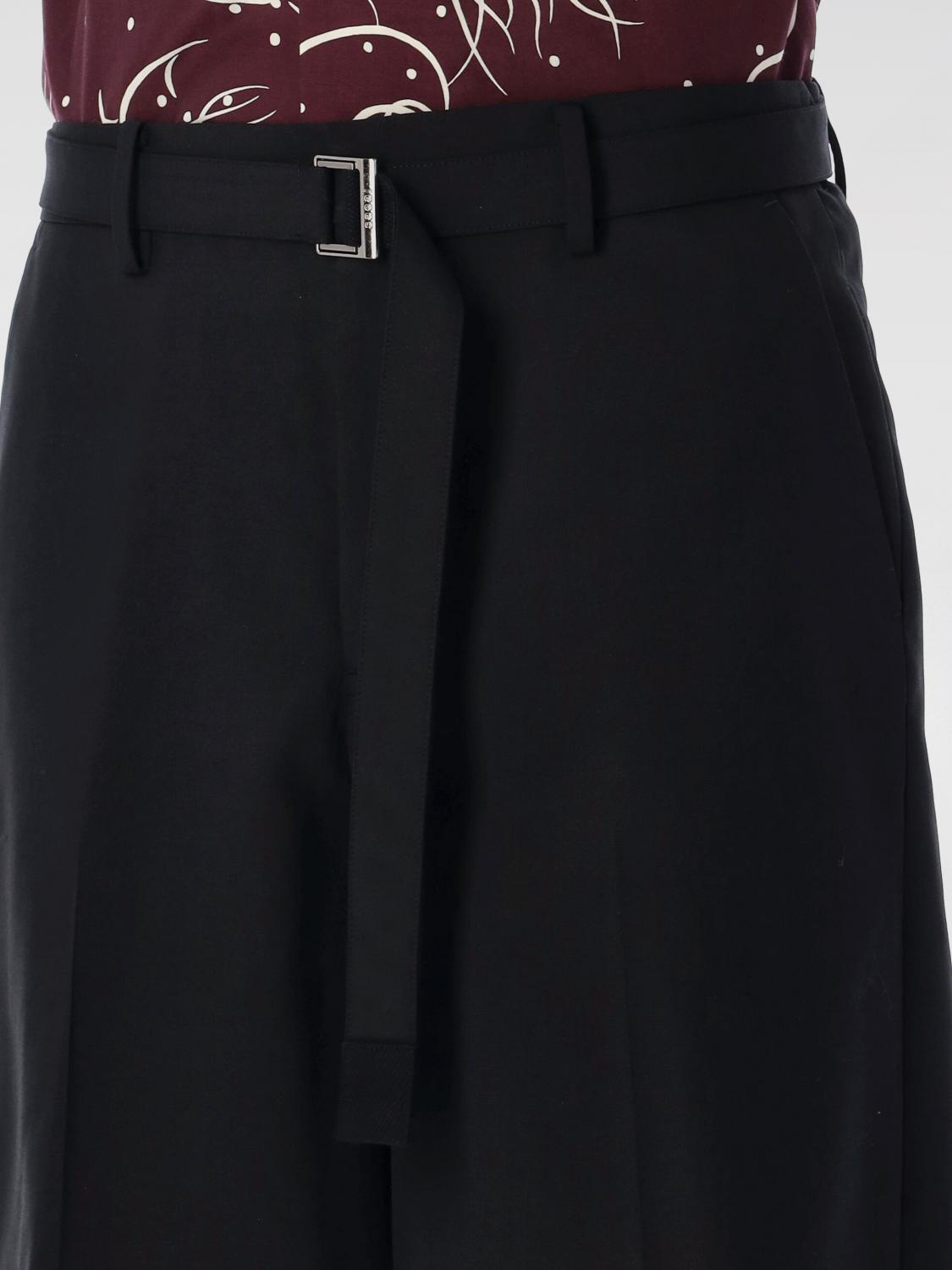 SACAI SHORTS: Short men Sacai, Black - Img 3