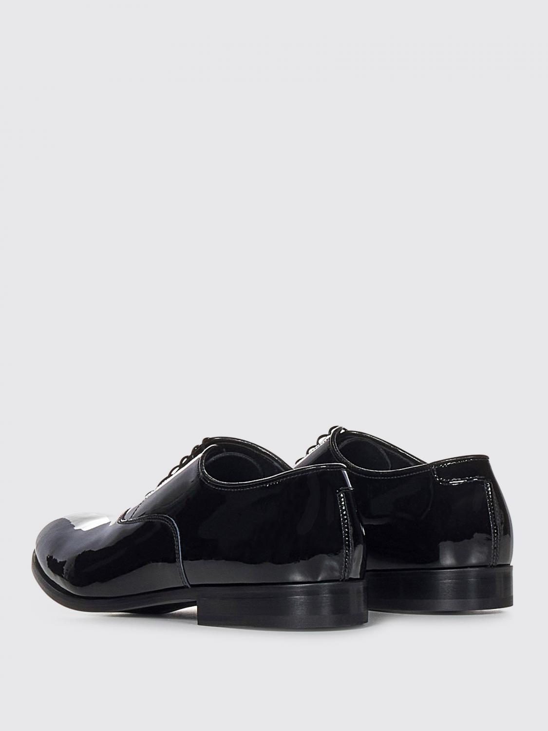 DOUCAL'S SCARPE STRINGATE: Oxford Doucal's in vernice , Nero - Img 3