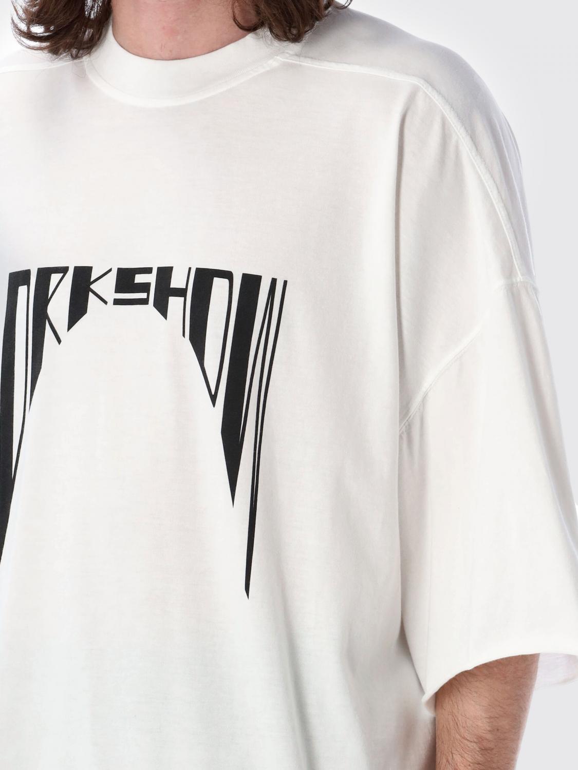 Rick Owens Drkshdw T-shirt men - White | DU01E3259RNEP4 | GIGLIO.COM
