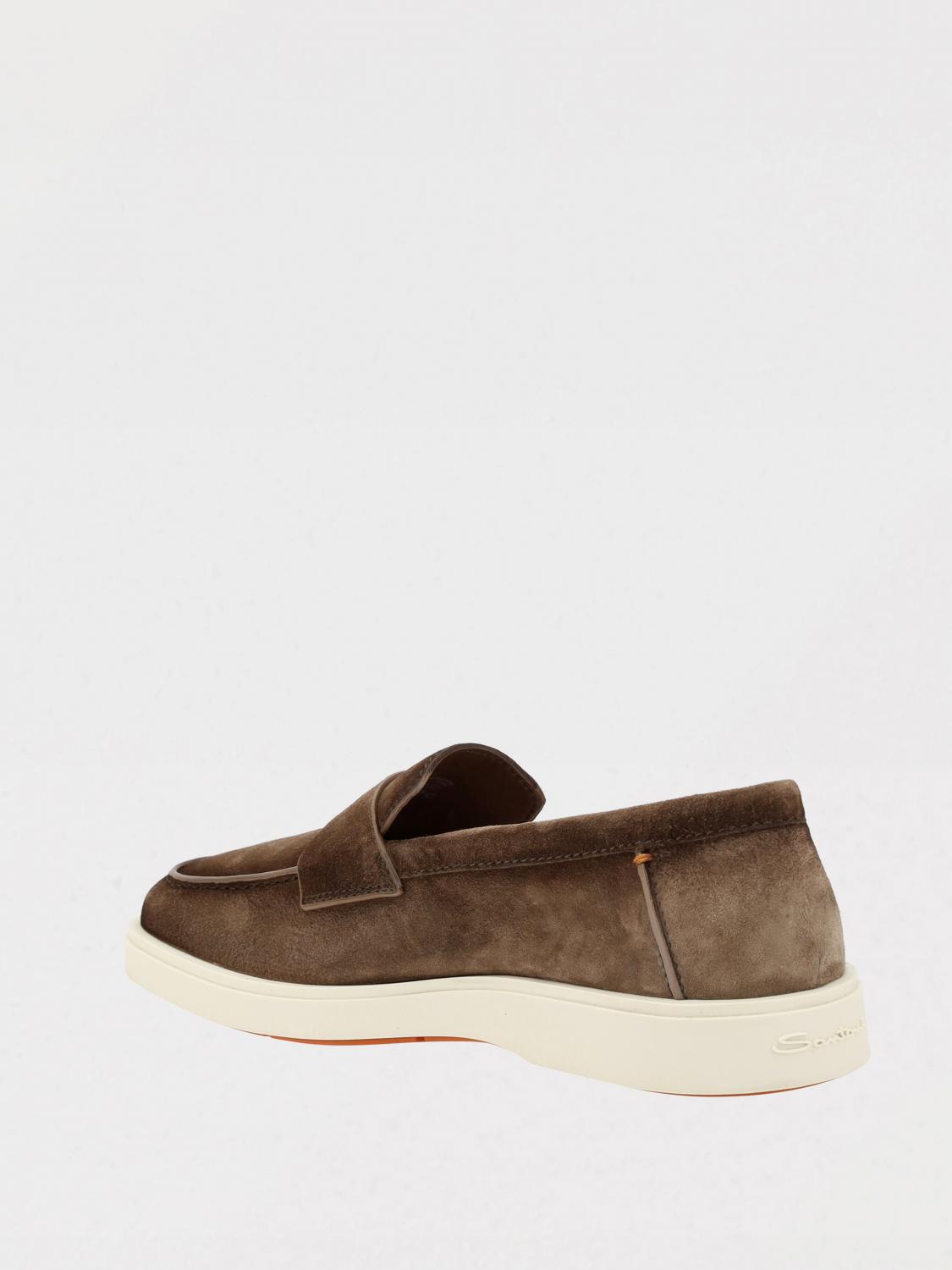 SANTONI MOKASSINS: Mokassins herren Santoni, Braun - Img 3