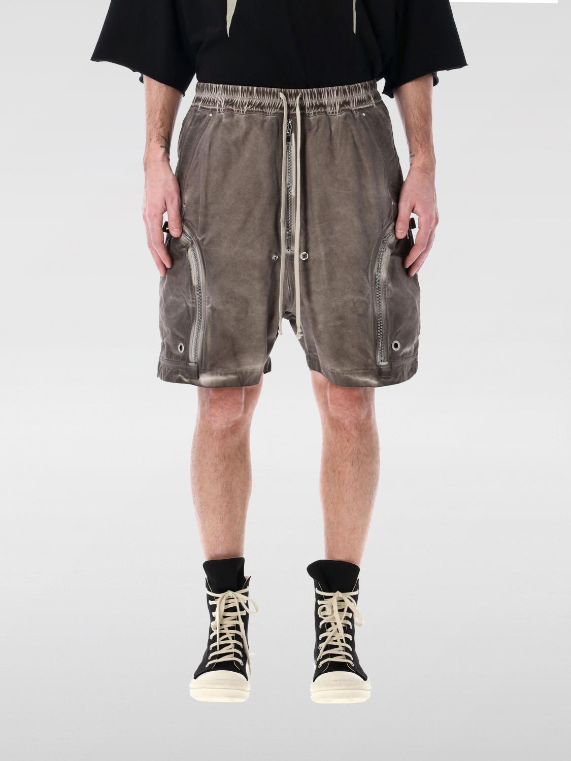 RICK OWENS DRKSHDW 쇼츠: 쇼츠 남성 Rick Owens Drkshdw, 브라운 - Img 1