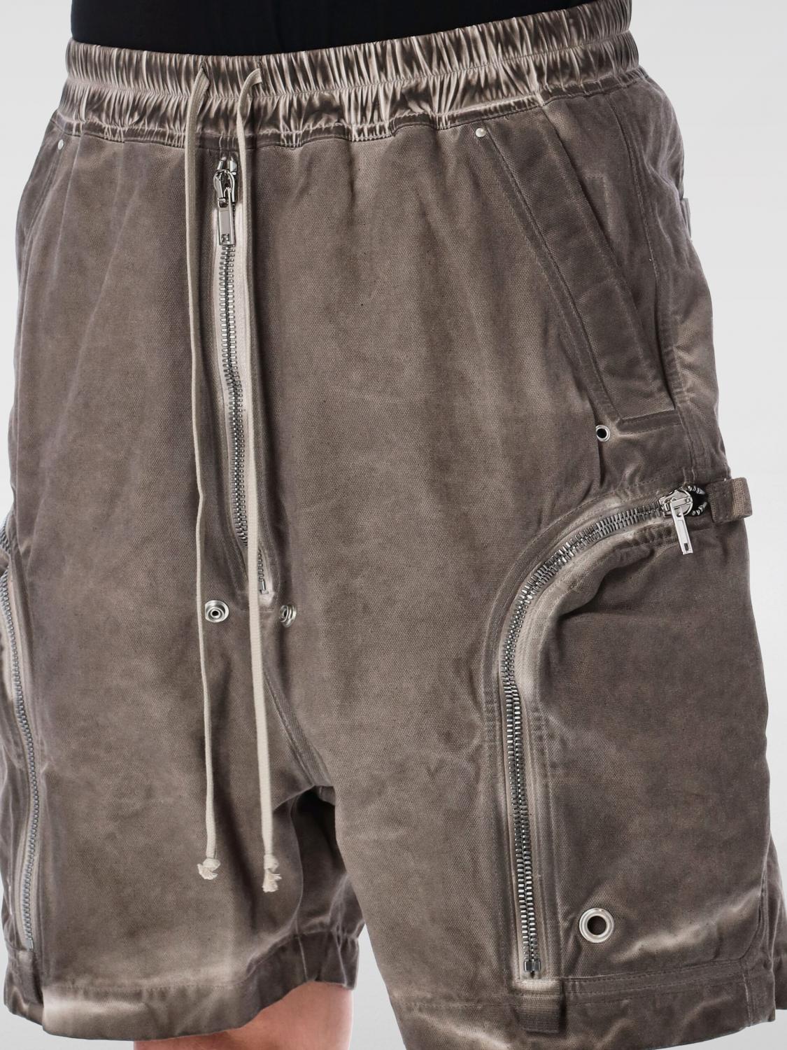 RICK OWENS DRKSHDW 쇼츠: 쇼츠 남성 Rick Owens Drkshdw, 브라운 - Img 3