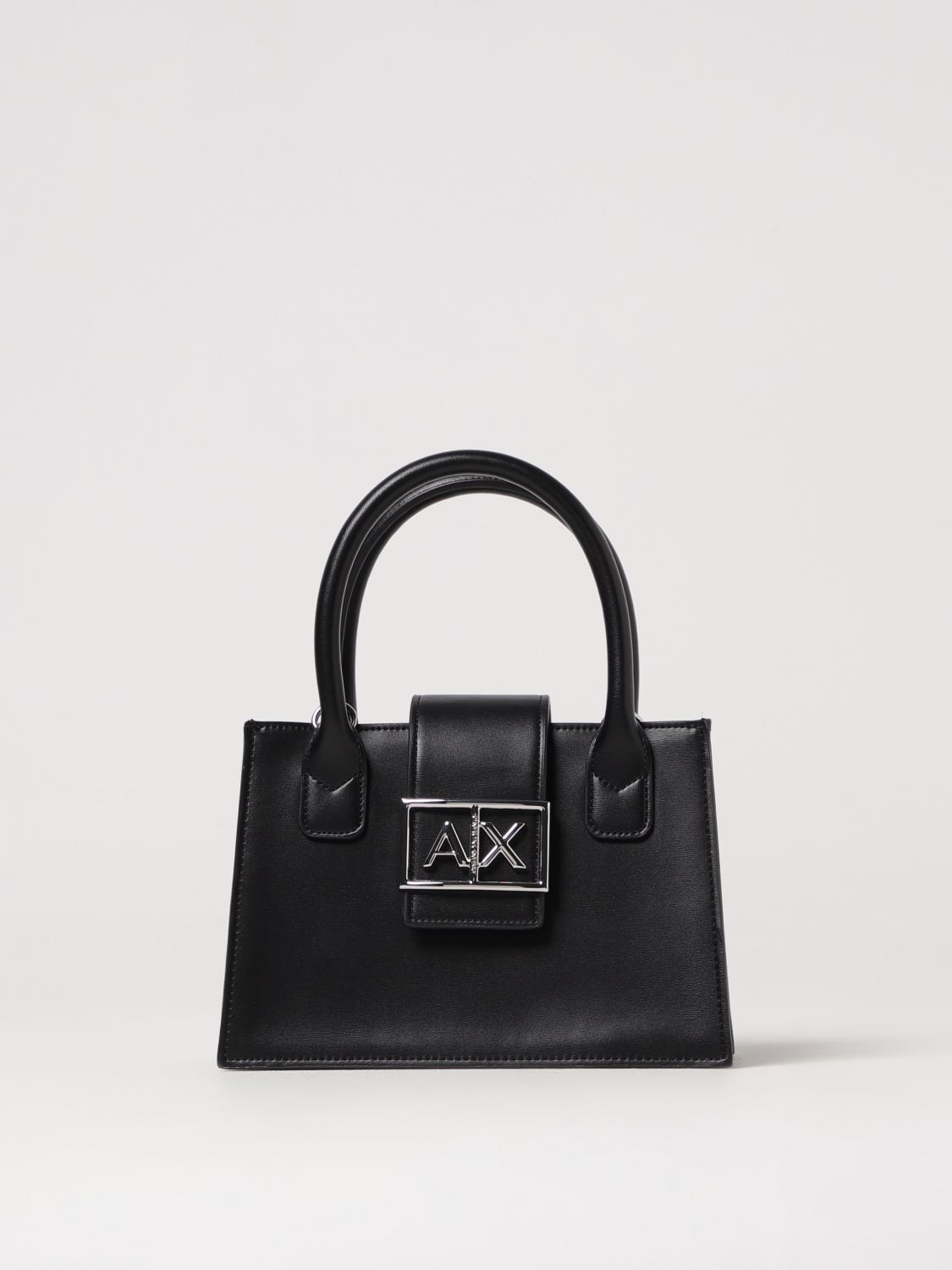 ARMANI EXCHANGE BORSA MINI: Borsa Armani Exchange in pelle sintetica , Nero - Img 1