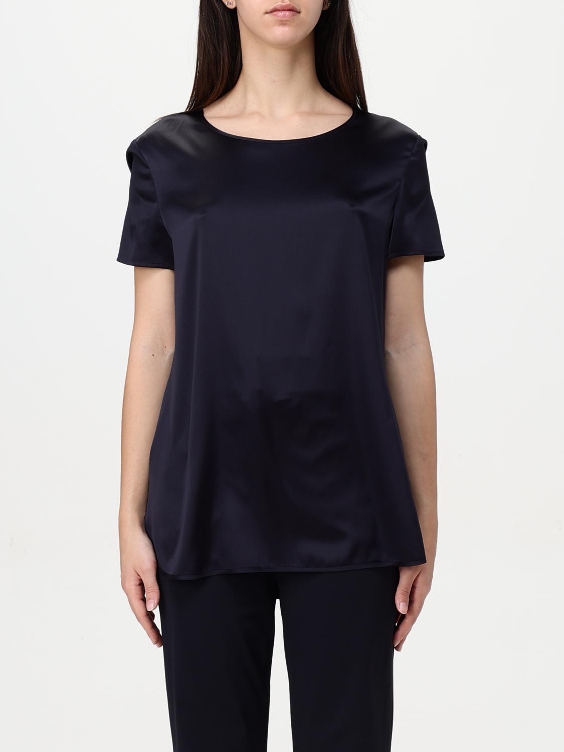 MAX MARA TOP: Jersey mujer Max Mara, Azul Oscuro - Img 1
