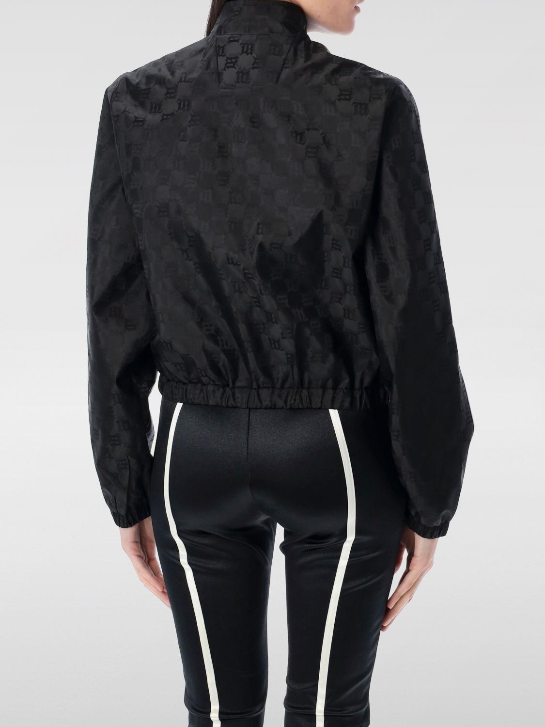 MISBHV GIACCA: Giubbotto Misbhv in nylon con stampa monogram , Nero - Img 2