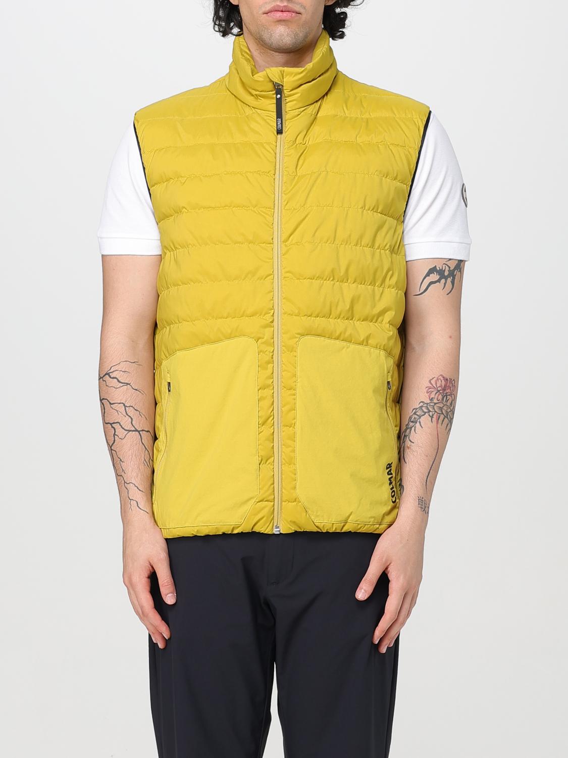 COLMAR SUIT VEST: Jacket men Colmar, Yellow - Img 1