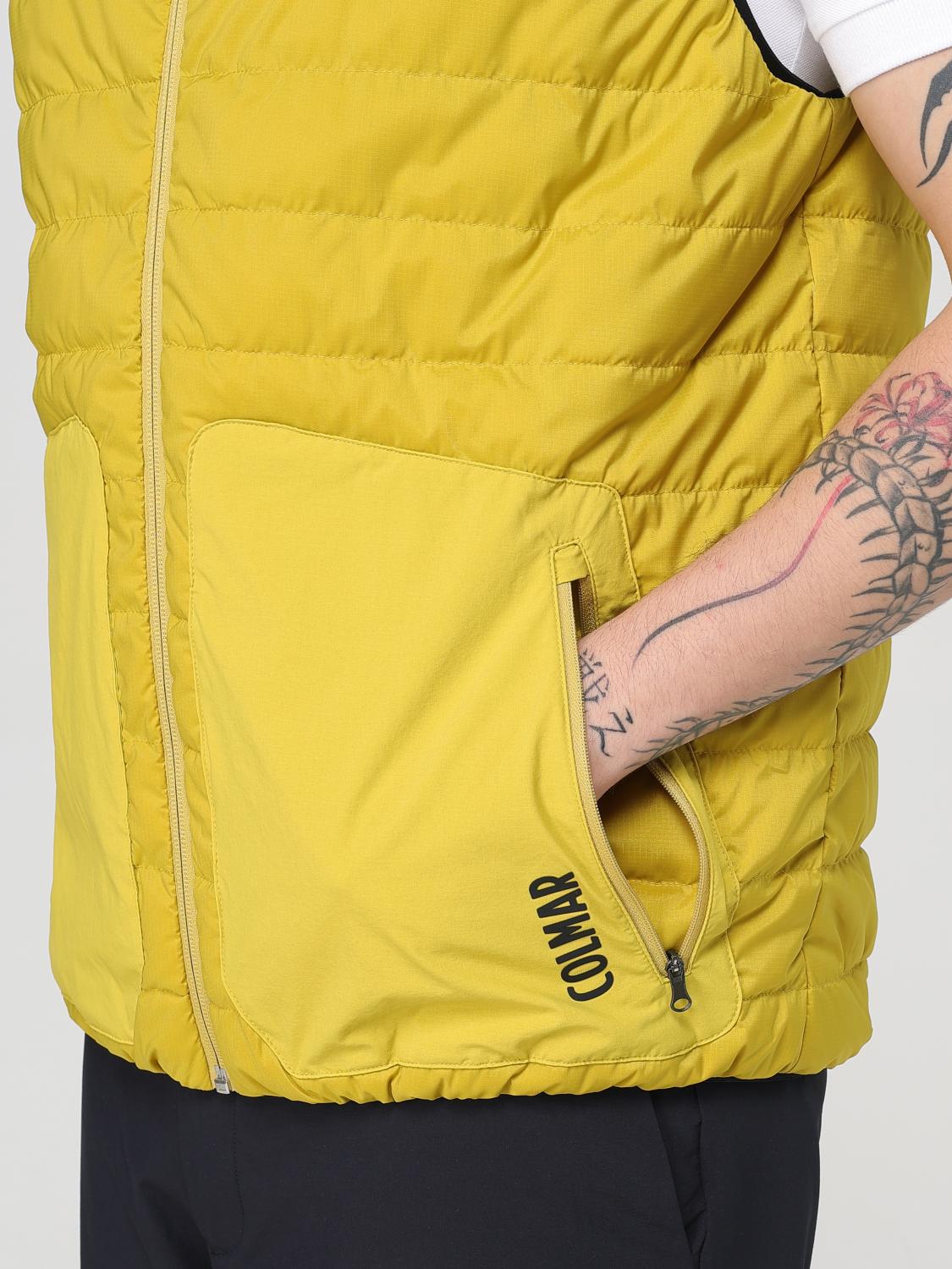 COLMAR SUIT VEST: Jacket men Colmar, Yellow - Img 4