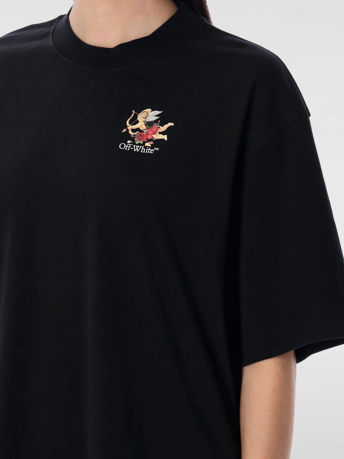 OFF-WHITE CAMISETA: Camiseta mujer Off-white, Negro - Img 3