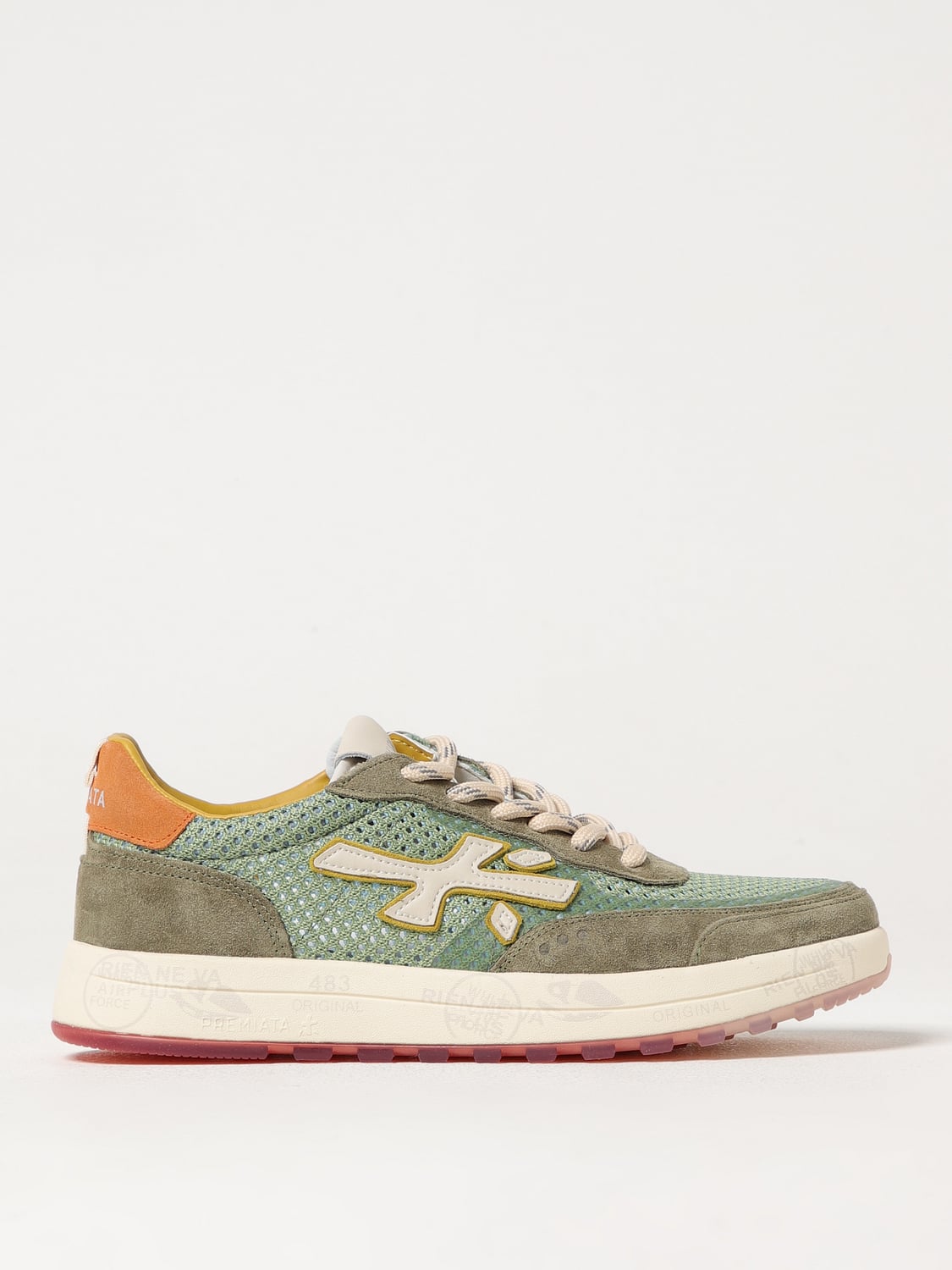 PREMIATA スニーカー: スニーカー メンズ Premiata, グリーン - Img 1