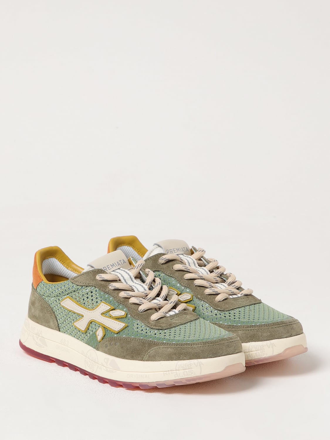 PREMIATA スニーカー: スニーカー メンズ Premiata, グリーン - Img 2