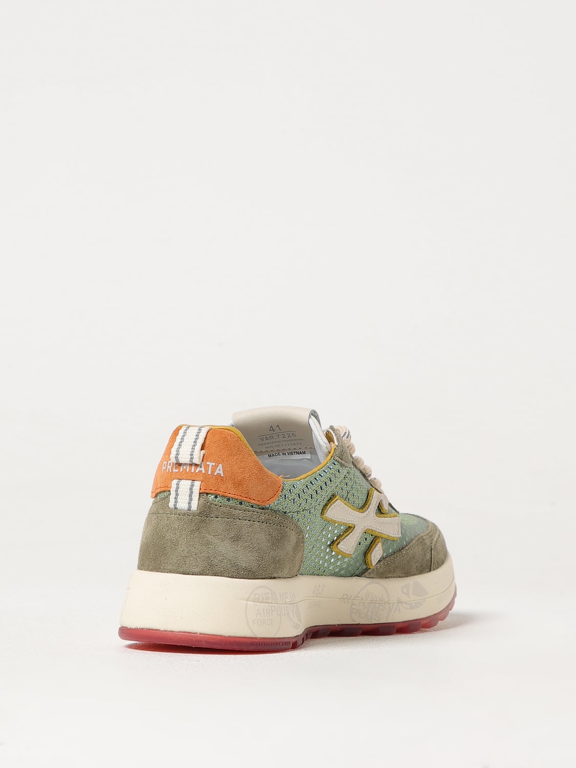 PREMIATA スニーカー: スニーカー メンズ Premiata, グリーン - Img 3