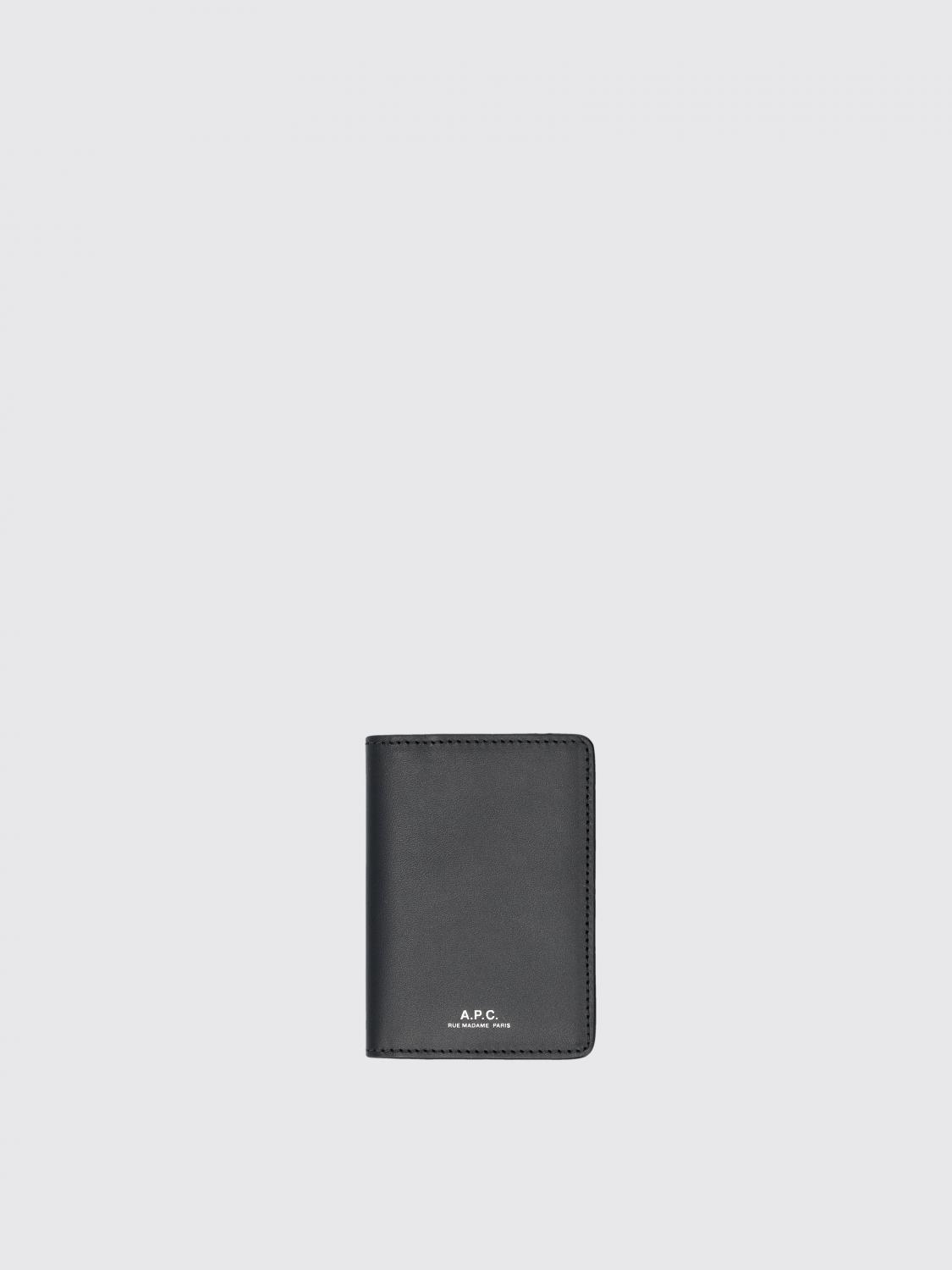 A.P.C. WALLET: Wallet men A.P.C., Black - Img 1