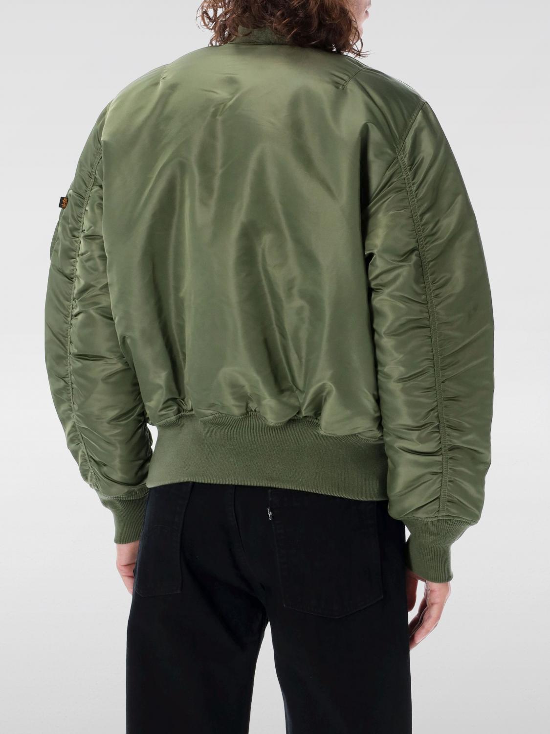 ALPHA INDUSTRIES 外套: 外套 男士 Alpha Industries, 灰绿色 - Img 2
