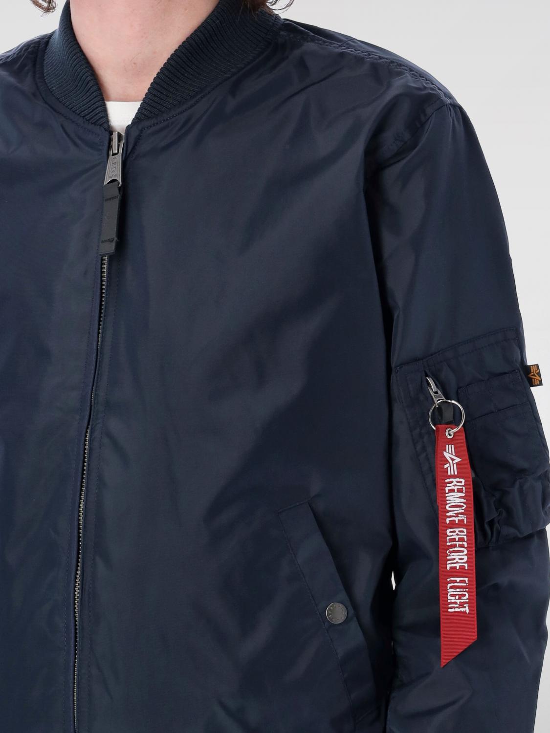 ALPHA INDUSTRIES JACKET: Jacket men Alpha Industries, Blue - Img 3