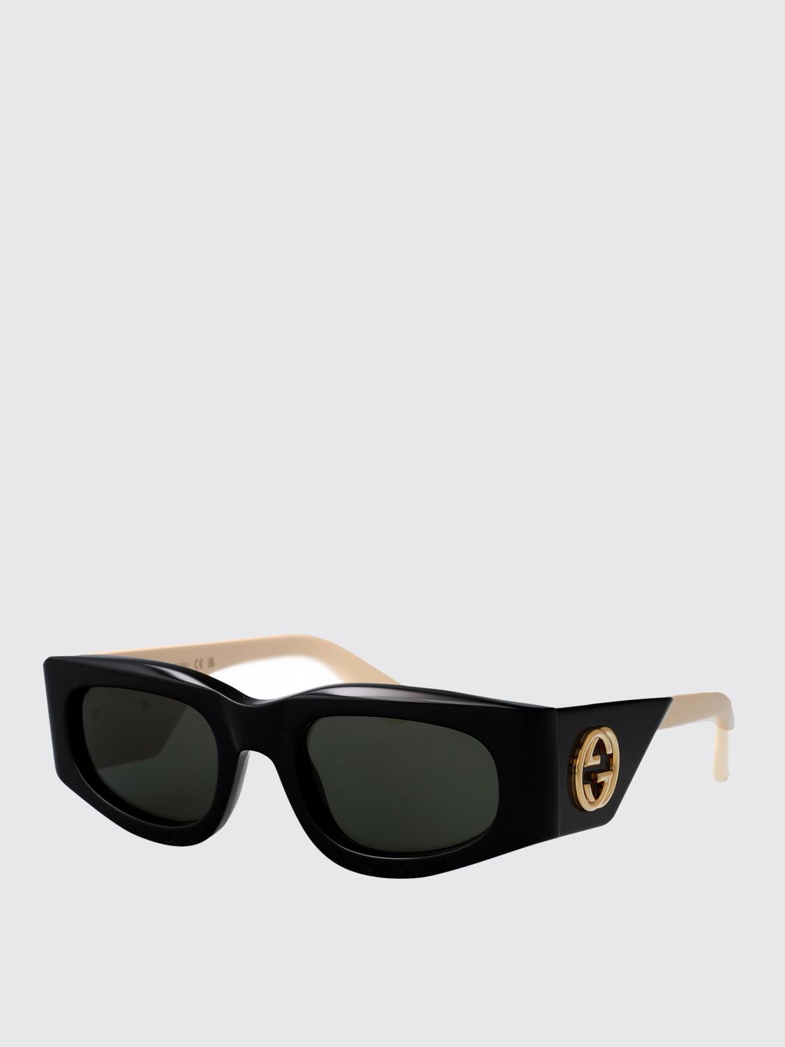 GUCCI SONNENBRILLE: Sonnenbrillen damen Gucci, Schwarz - Img 1