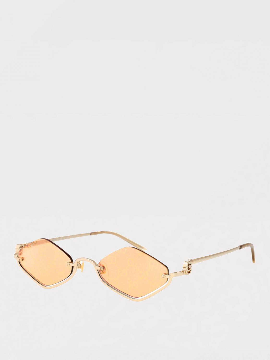 GUCCI 선글라스: Gucci GG1604S 메탈 선글라스, 골드 - Img 1