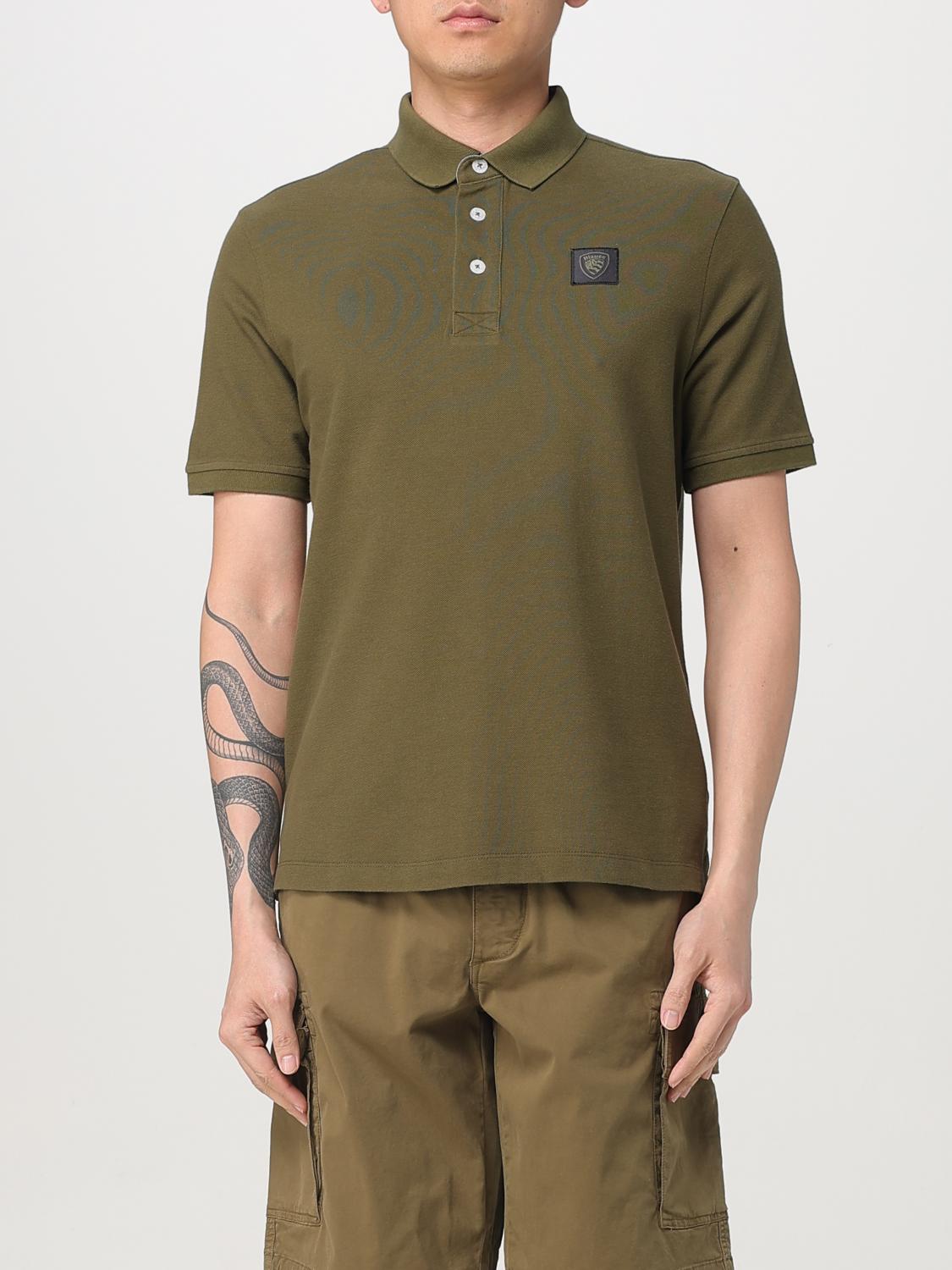 BLAUER POLO: Polo hombre Blauer, Verde - Img 1