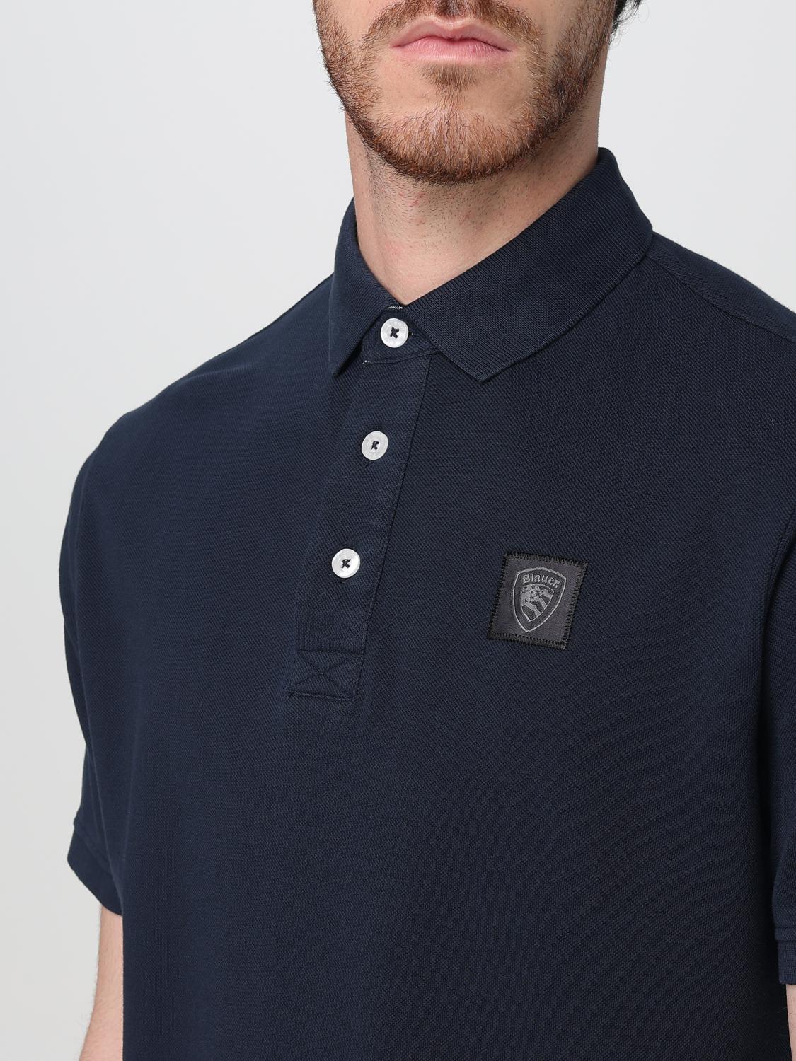 BLAUER POLO: Polo hombre Blauer, Azul Oscuro 1 - Img 3