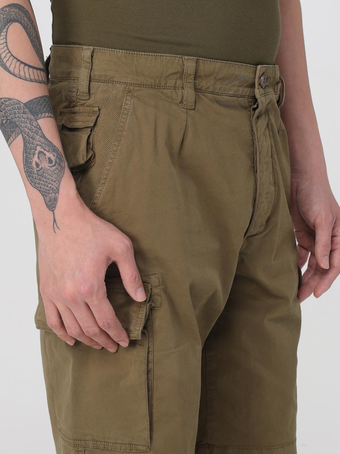 BLAUER SHORTS: Pants men Blauer, Green - Img 3