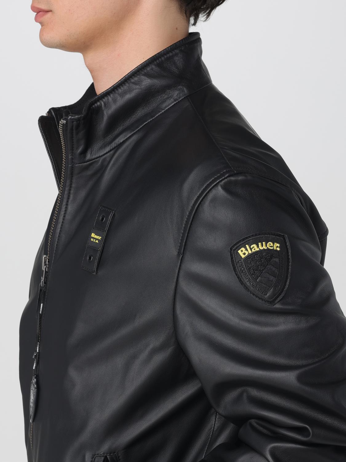 BLAUER JACKE: Jacke herren Blauer, Schwarz - Img 4