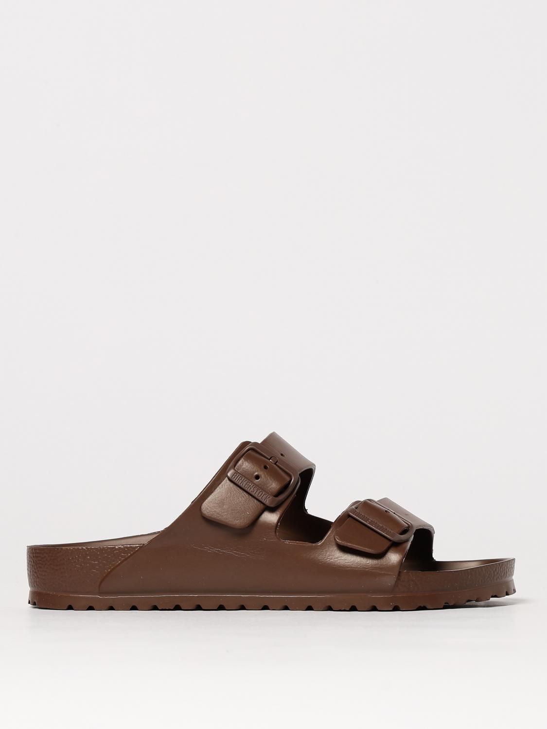 BIRKENSTOCK SANDALS: Sandals men Birkenstock, Brown - Img 1
