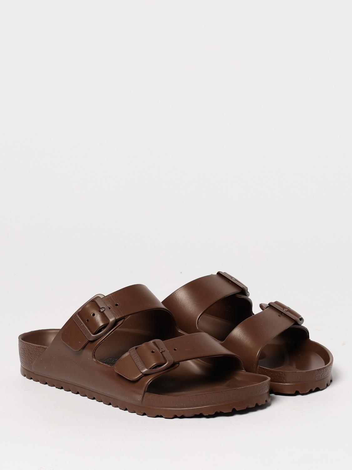 BIRKENSTOCK SANDALS: Sandals men Birkenstock, Brown - Img 2