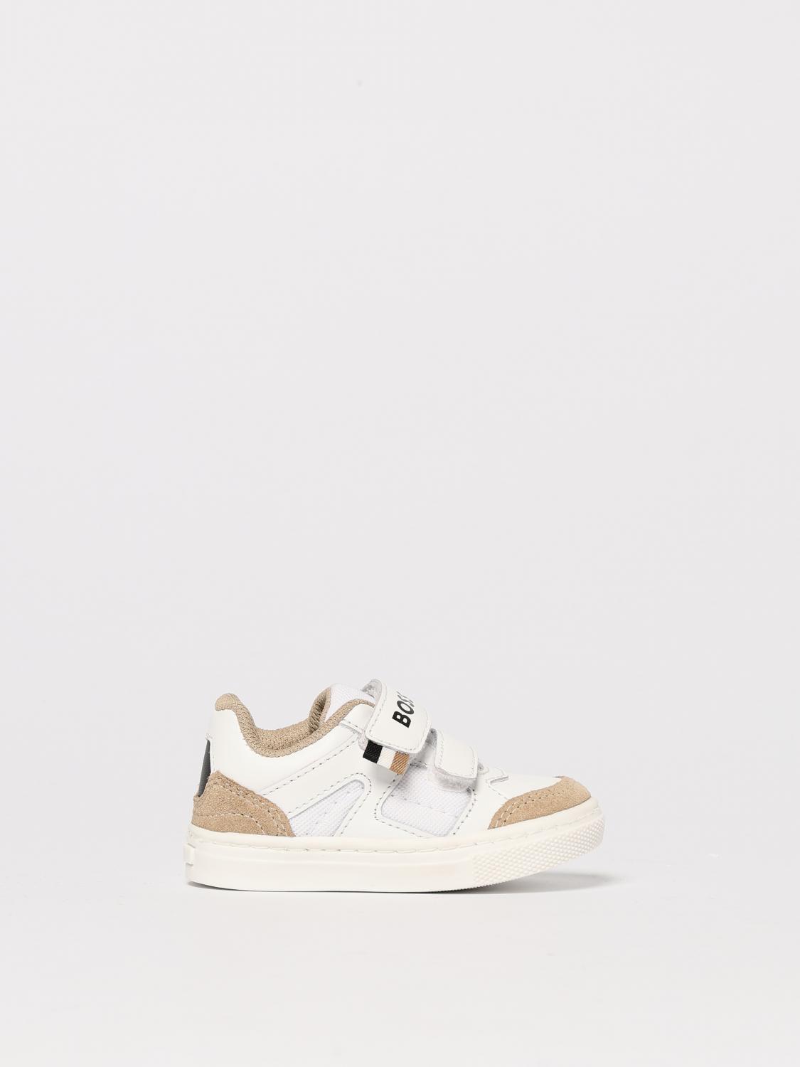 BOSS BASKETS: Chaussures enfant Boss, Blanc - Img 1