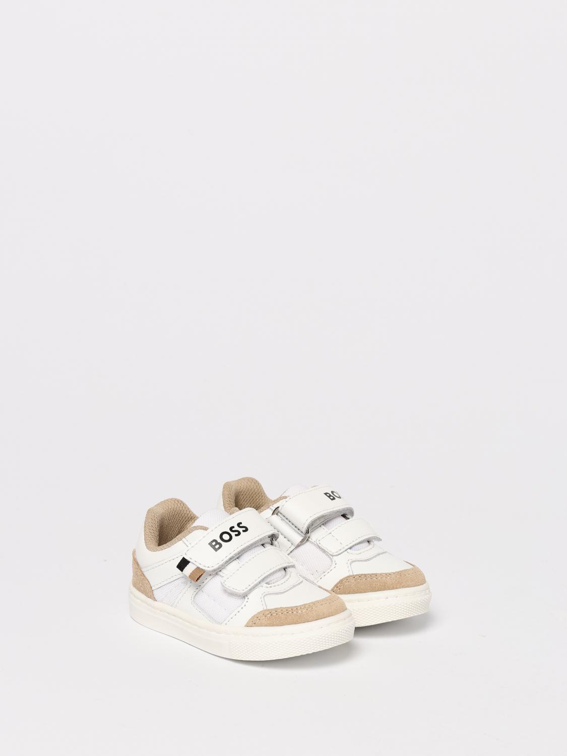 BOSS BASKETS: Chaussures enfant Boss, Blanc - Img 2