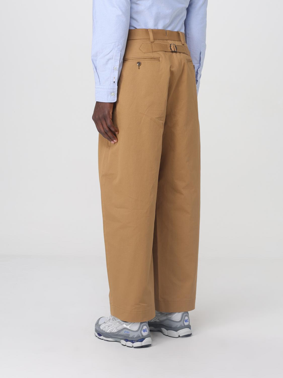 COMME DES GARÇONS PANTS: Pants men Comme Des Garçons, Brown - Img 2