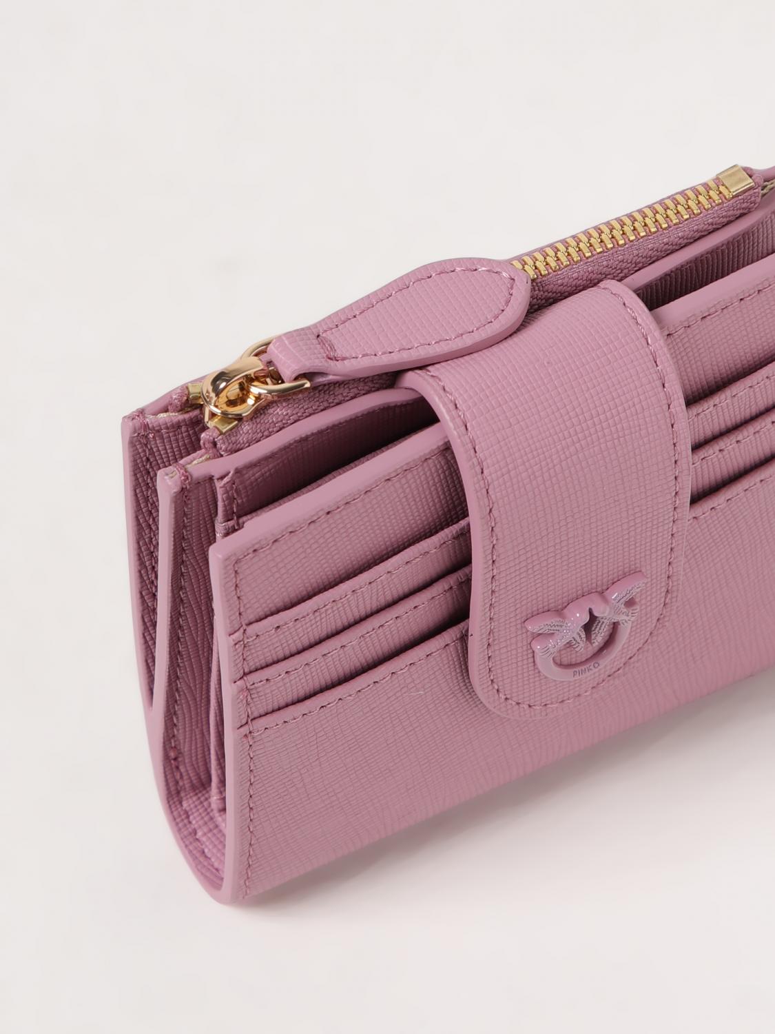 PINKO GELDBÖRSE: Geldbeutel damen Pinko, Violett - Img 4