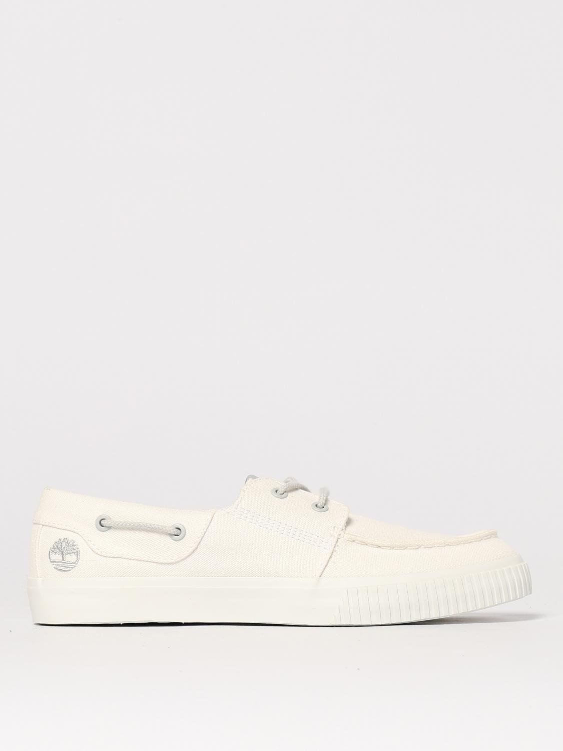 TIMBERLAND MOCASSINI: Mocassino Mylo Bay Timberland in canvas , Bianco - Img 1