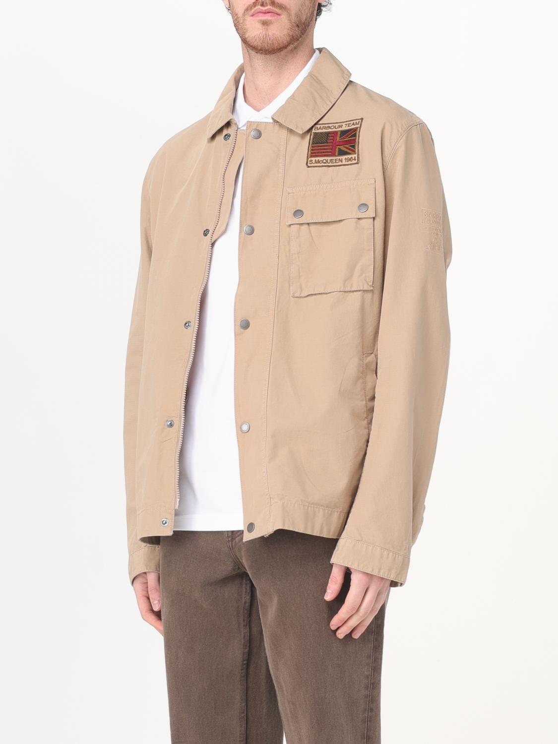 BARBOUR JACKET: Barbour International cotton jacket, Natural - Img 3