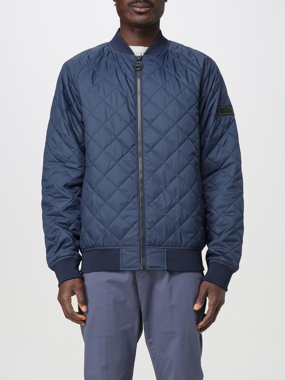 BARBOUR JACKET: Coat men Barbour, Blue - Img 1