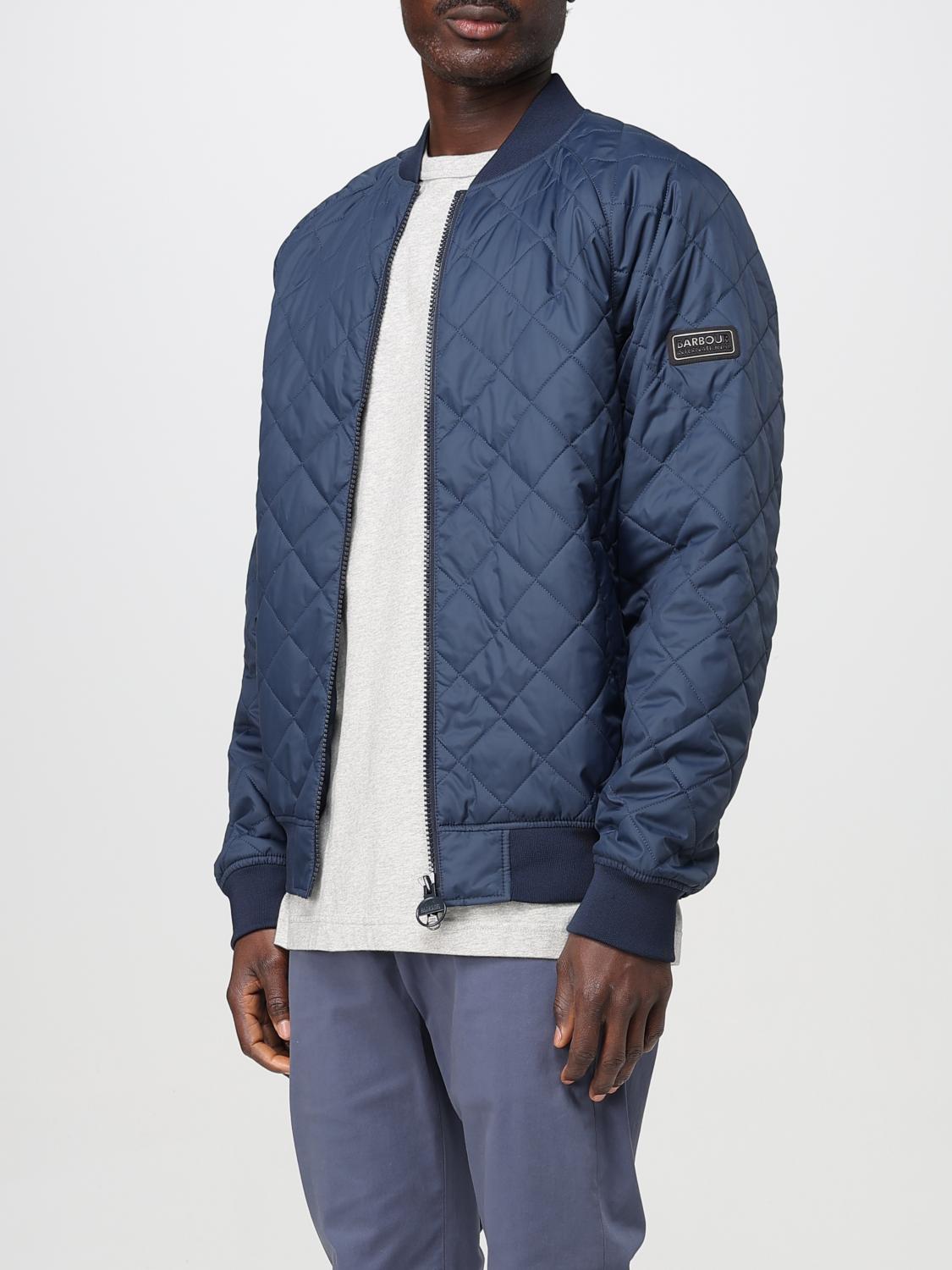 BARBOUR JACKET: Coat men Barbour, Blue - Img 3