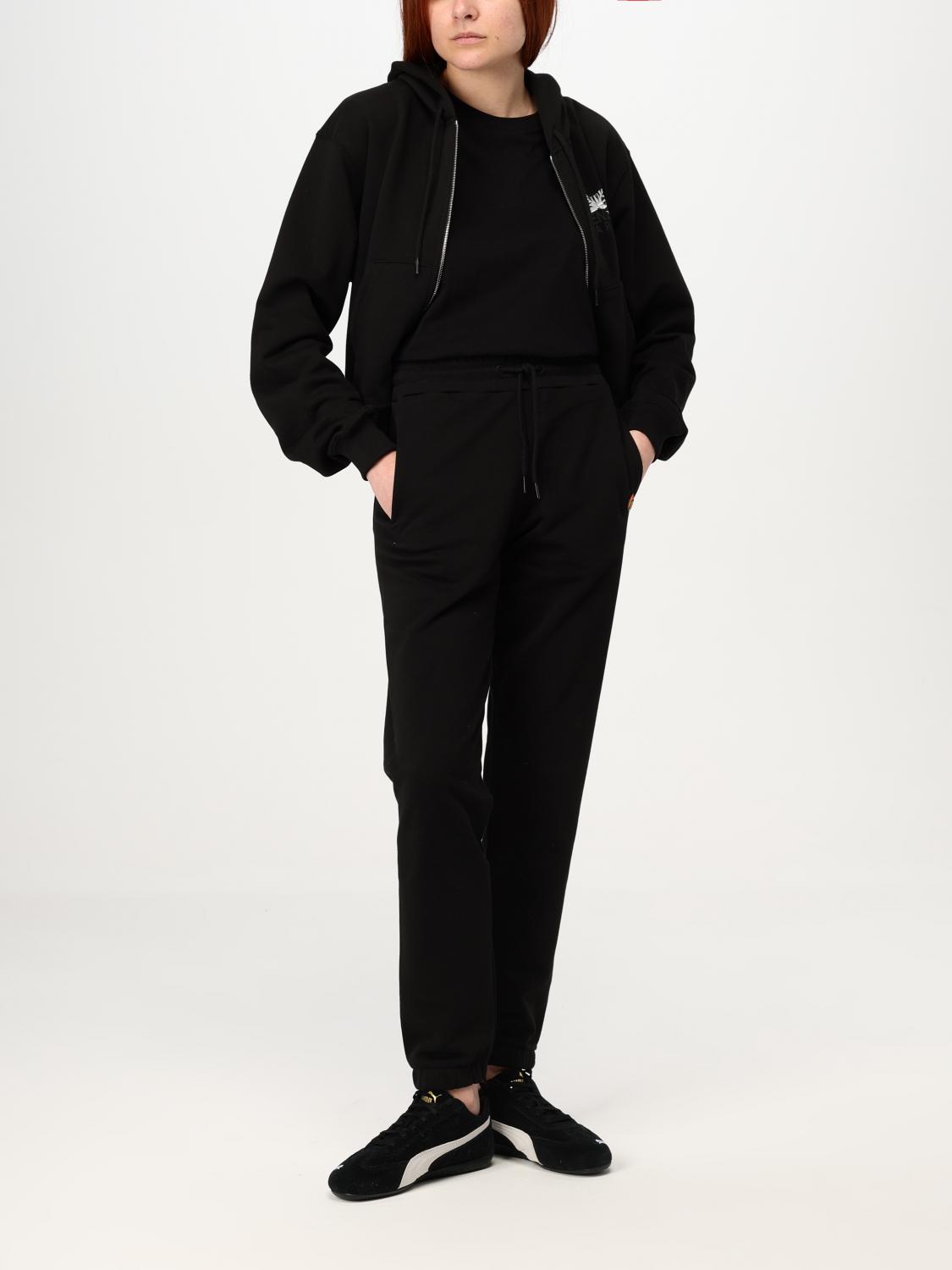 KENZO PANTALONI: Pantalone Kenzo in cotone stretch , Nero - Img 2