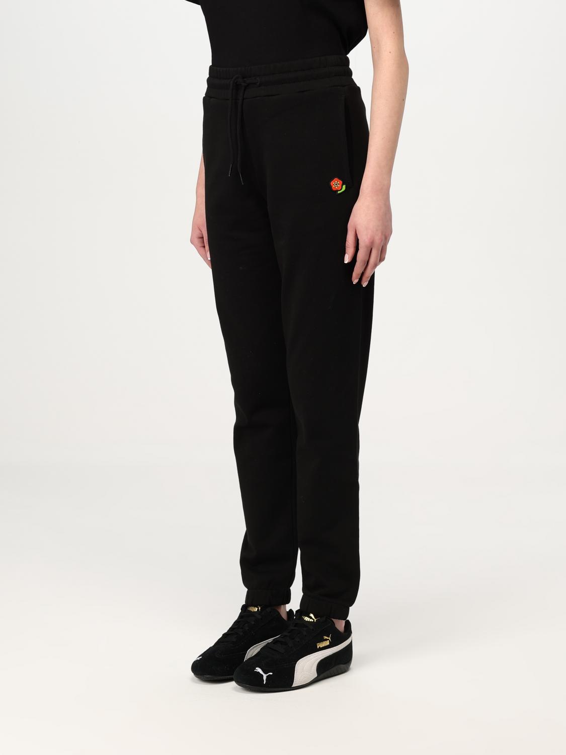 KENZO PANTALONI: Pantalone Kenzo in cotone stretch , Nero - Img 4