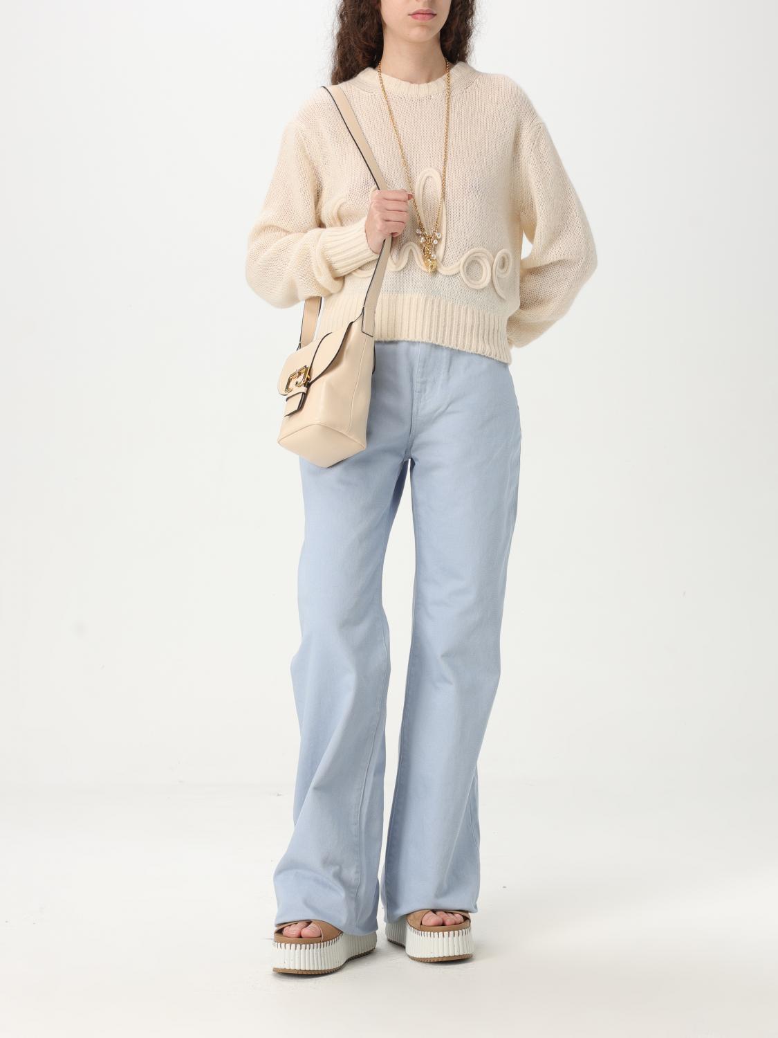 CHLOÉ PULL: Pull femme ChloÉ, Lait - Img 2
