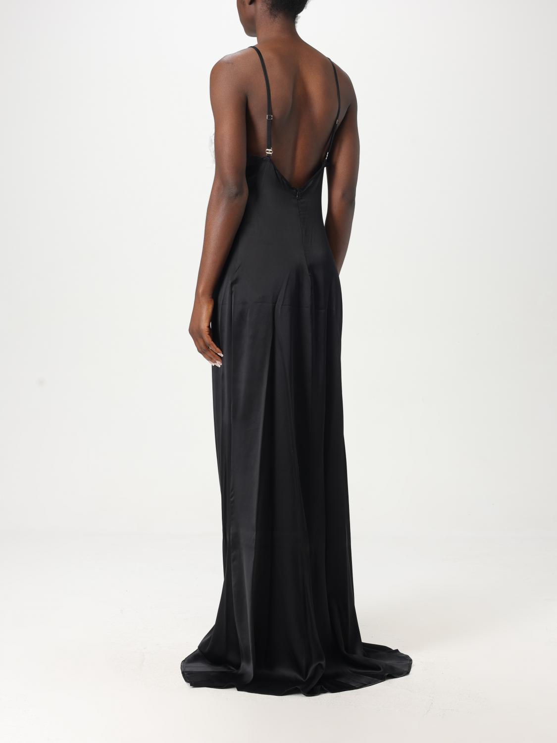 ELISABETTA FRANCHI KLEID: Kleider damen Elisabetta Franchi, Ivory - Img 2