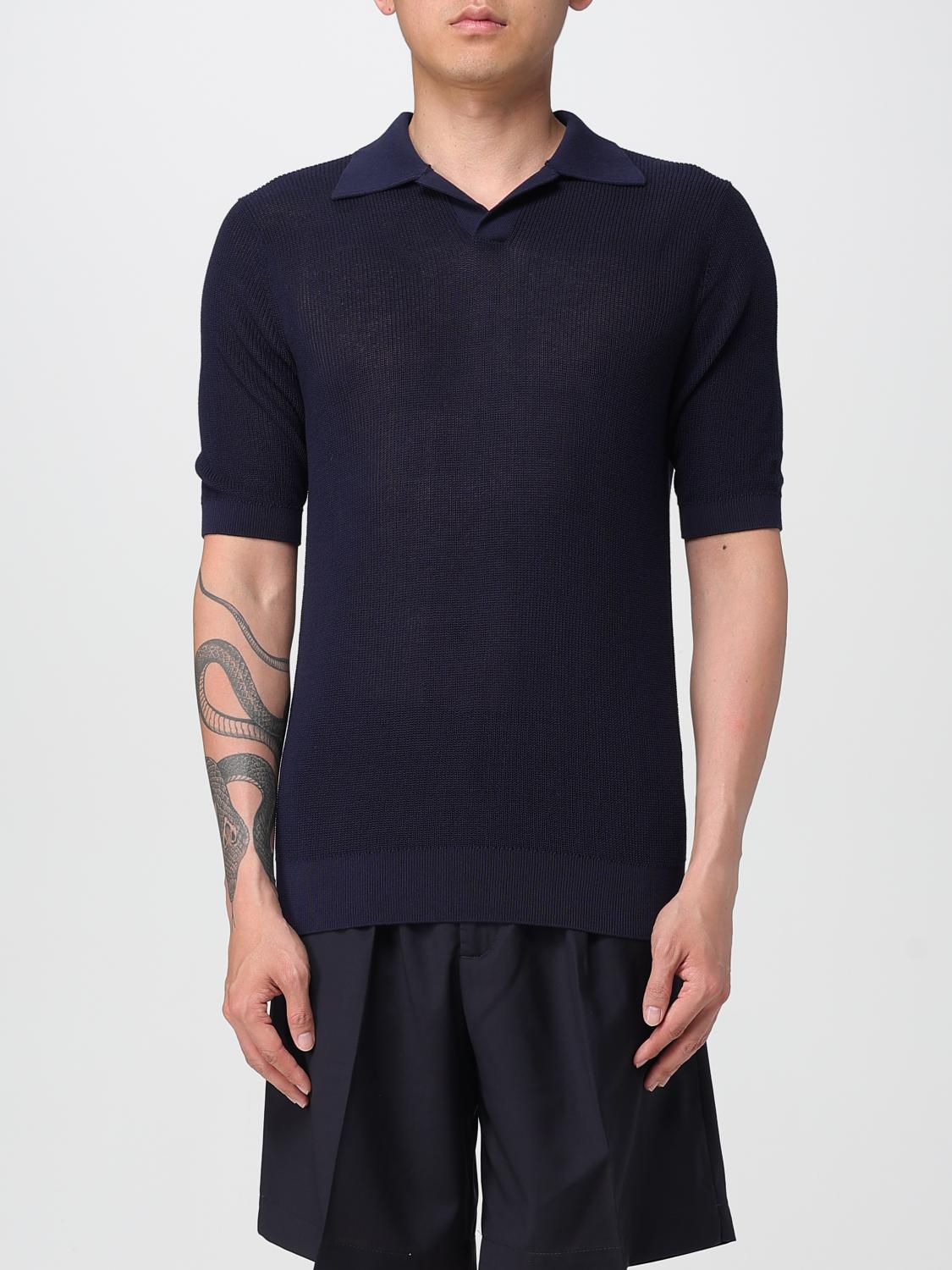BALLANTYNE POLO: Polo in maglia di cotone Ballantyne, Blue Navy - Img 1