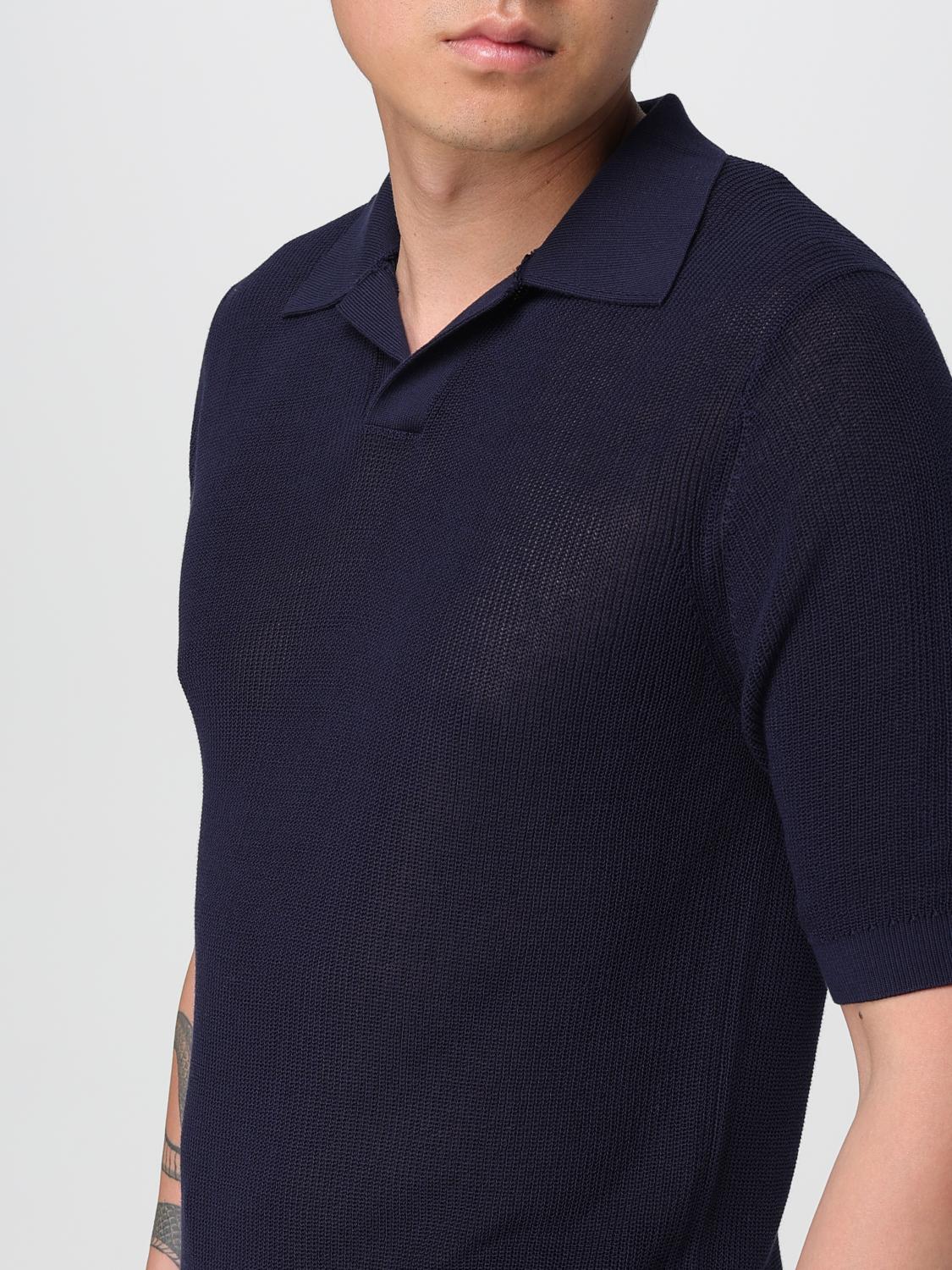 BALLANTYNE POLO: Polo in maglia di cotone Ballantyne, Blue Navy - Img 3