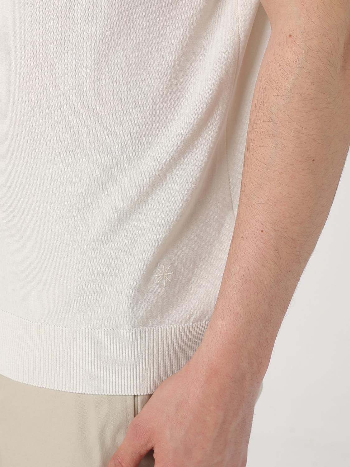 MANUEL RITZ POLO: Pull homme Manuel Ritz, Blanc - Img 3